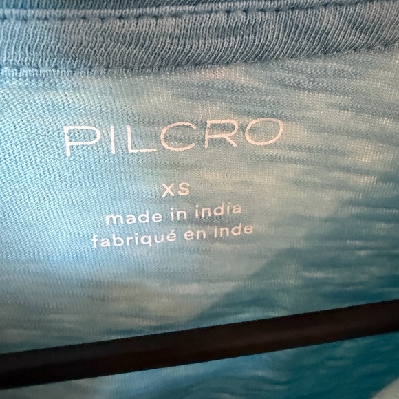 Pilcro Embroidered Icon Henley T-Shirt-XS - Picture 4 of 4